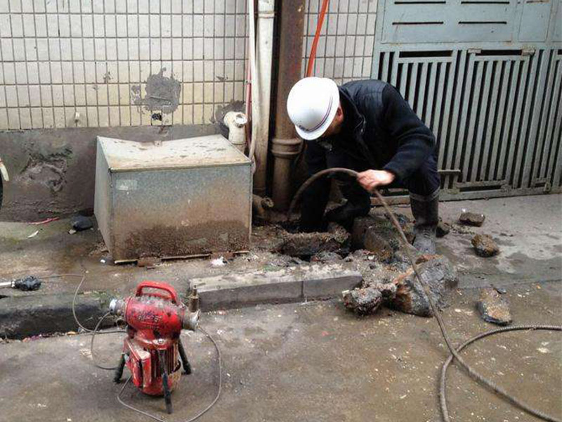 鱼峰疏通下水道-洗菜池疏通